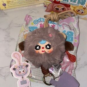 Baby Three Phone Lanyard CONFIRMED Ram Animal Keychain with Special Eyes